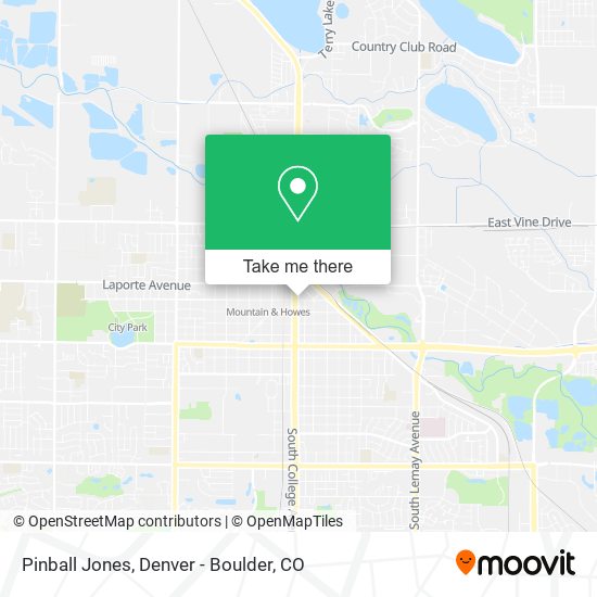 Pinball Jones map