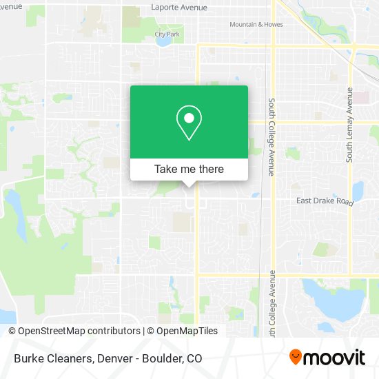 Burke Cleaners map