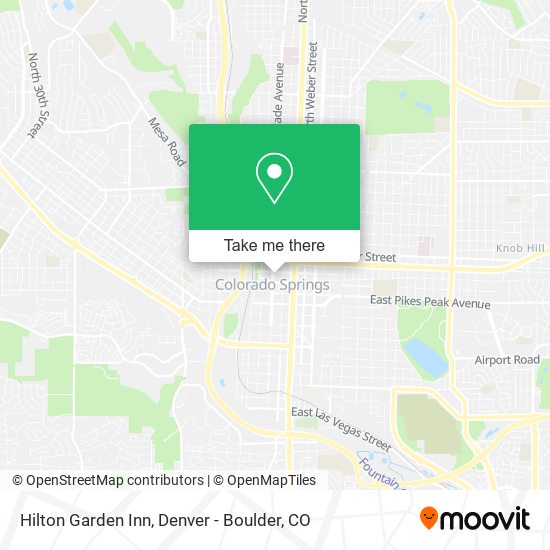 Hilton Garden Inn map