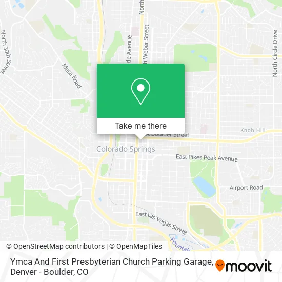Ymca And First Presbyterian Church Parking Garage map