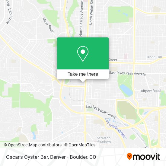 Oscar's Oyster Bar map