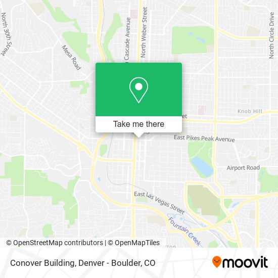 Conover Building map
