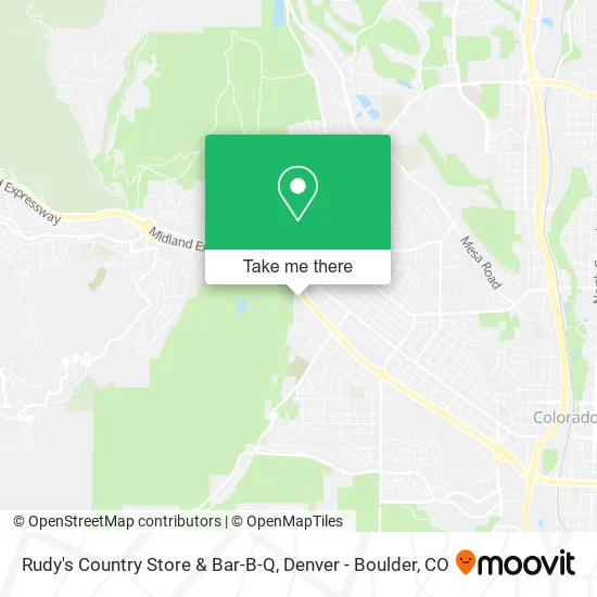 Rudy's Country Store & Bar-B-Q map