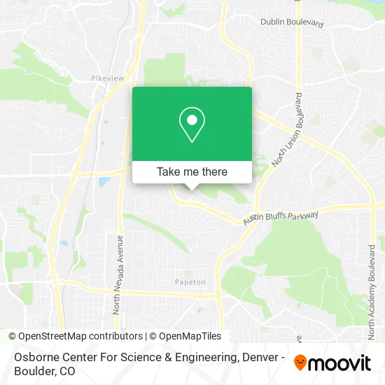 Osborne Center For Science & Engineering map