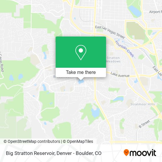 Mapa de Big Stratton Reservoir