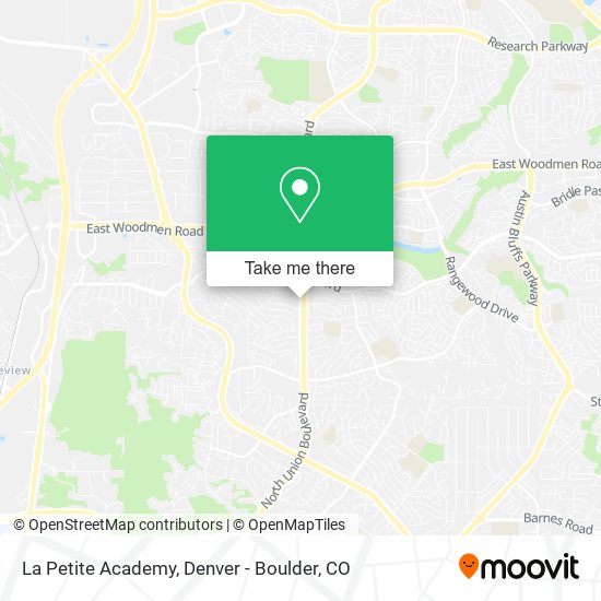 Mapa de La Petite Academy