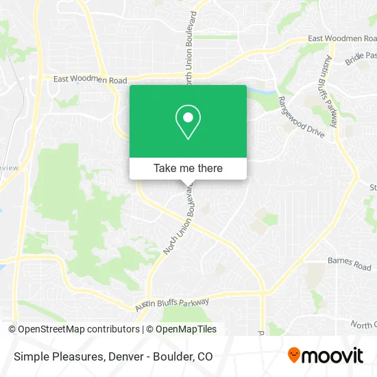 Simple Pleasures map