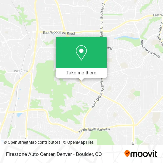 Firestone Auto Center map