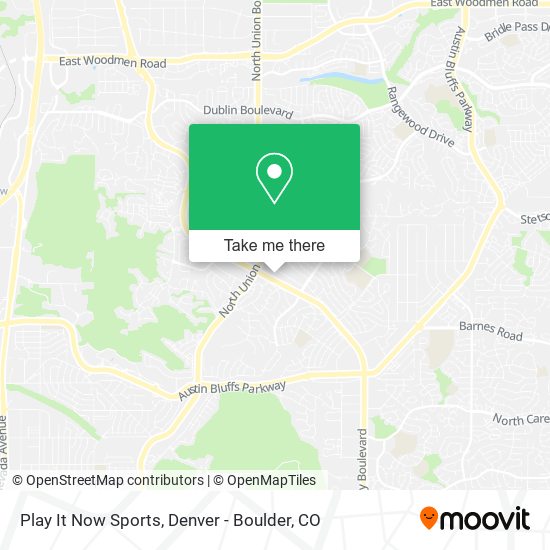 Play It Now Sports map