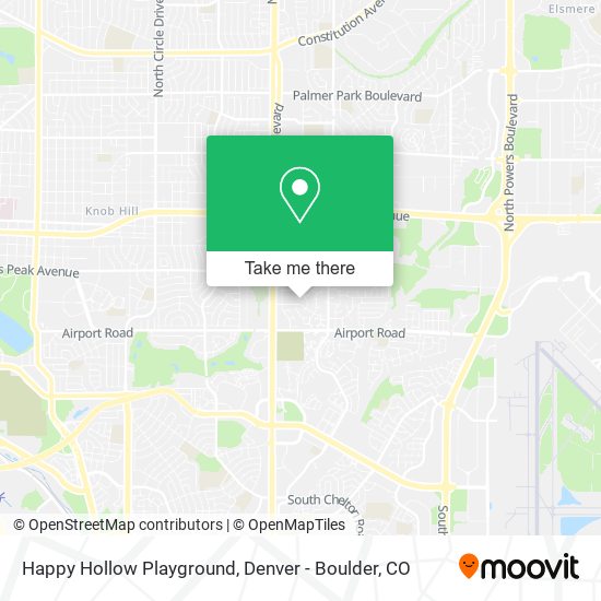 Happy Hollow Playground map