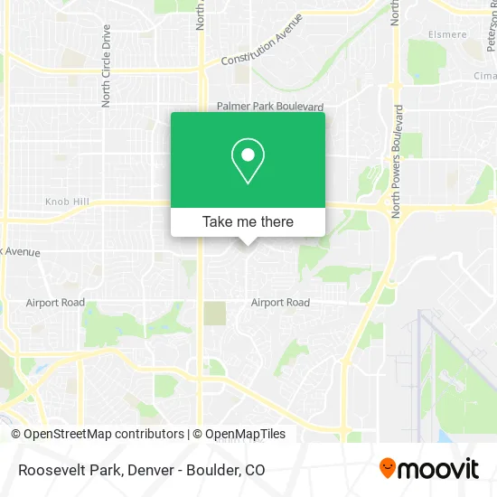 Roosevelt Park map