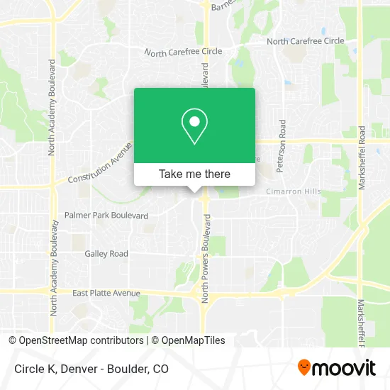 Circle K map