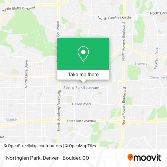 Mapa de Northglen Park