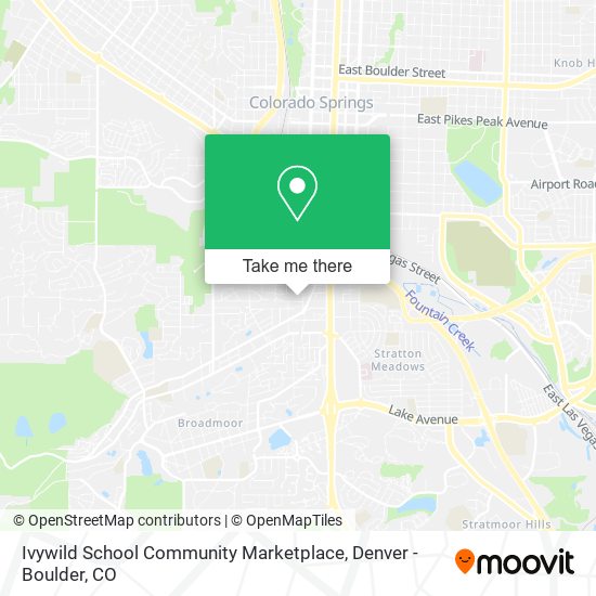 Mapa de Ivywild School Community Marketplace