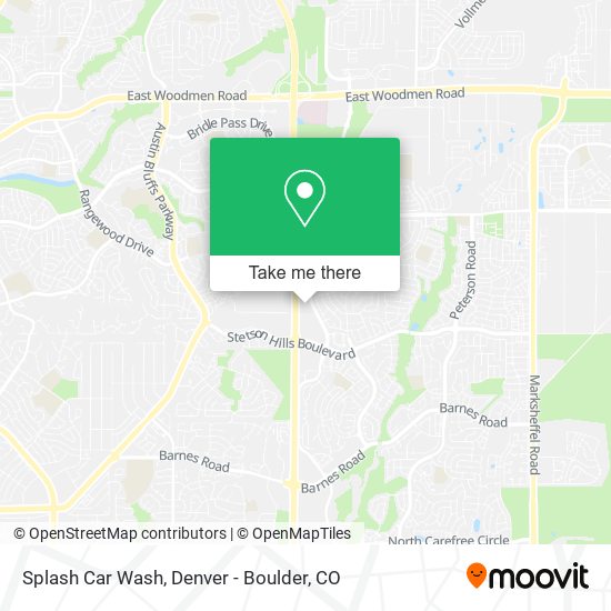 Mapa de Splash Car Wash