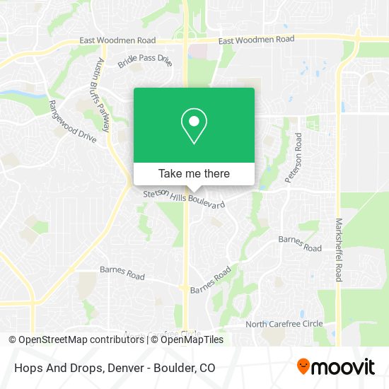Hops And Drops map