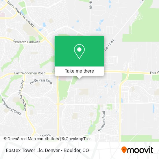 Mapa de Eastex Tower Llc
