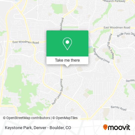 Keystone Park map