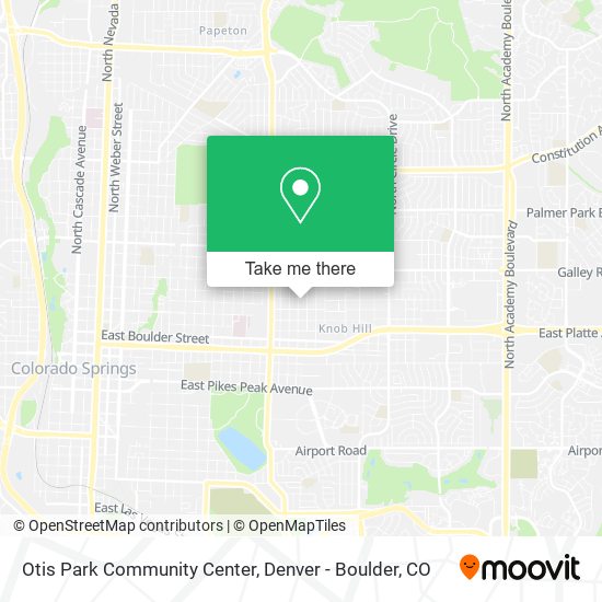 Mapa de Otis Park Community Center