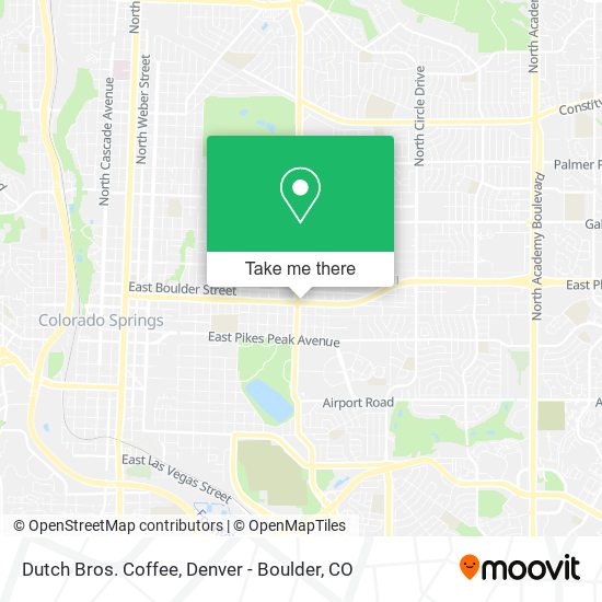 Dutch Bros. Coffee map