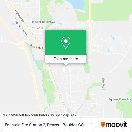 Fountain Fire Station 2 map
