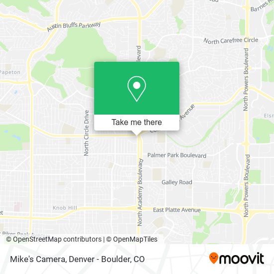 Mike's Camera map