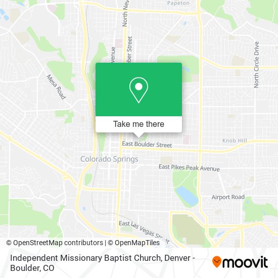 Mapa de Independent Missionary Baptist Church