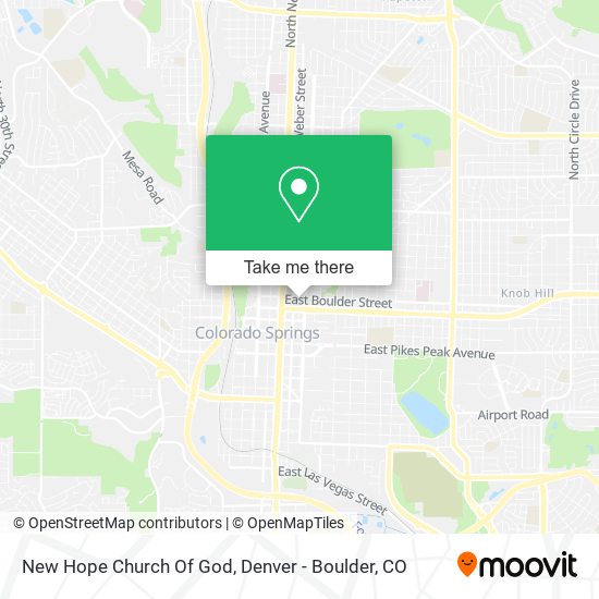 Mapa de New Hope Church Of God