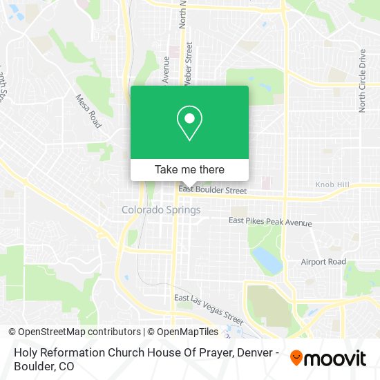 Holy Reformation Church House Of Prayer map