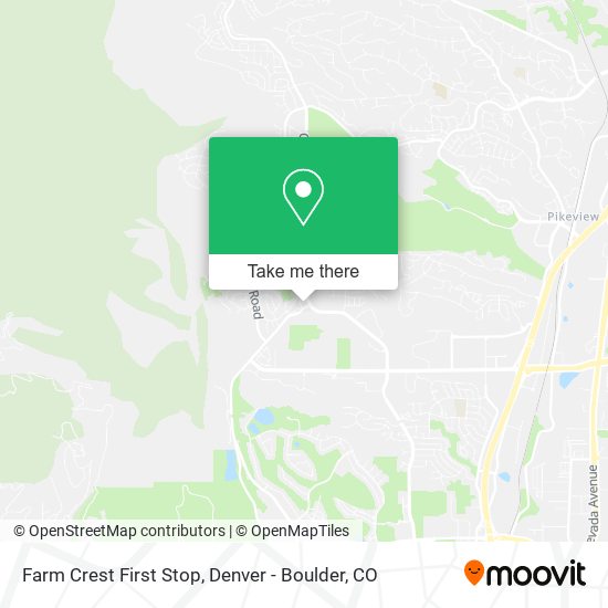 Farm Crest First Stop map