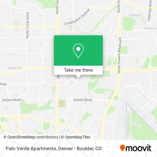 Palo Verde Apartments map
