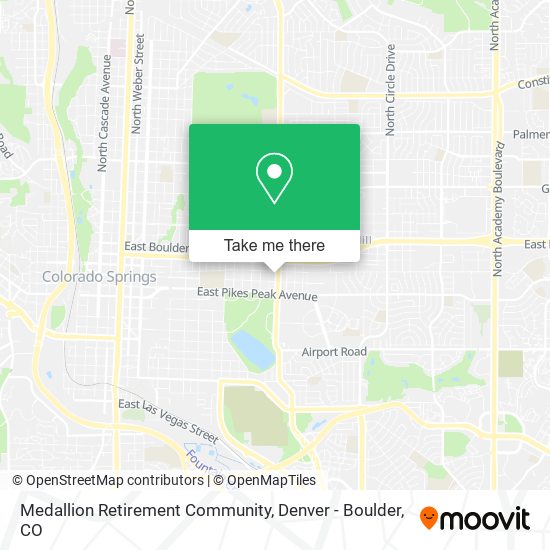Medallion Retirement Community map