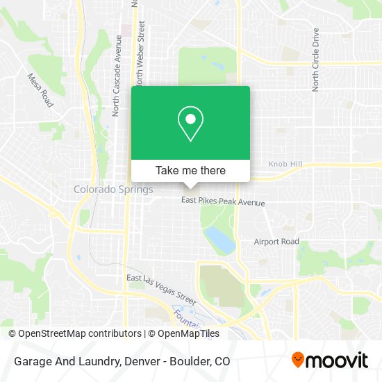 Garage And Laundry map