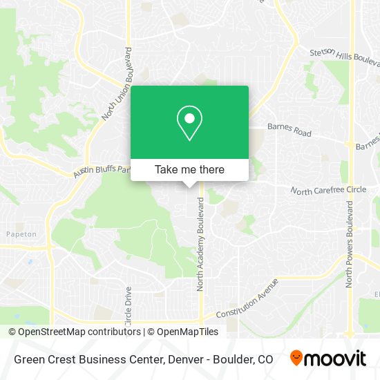 Mapa de Green Crest Business Center
