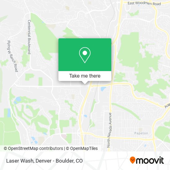Mapa de Laser Wash