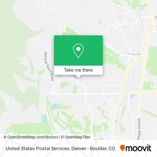 Mapa de United States Postal Services