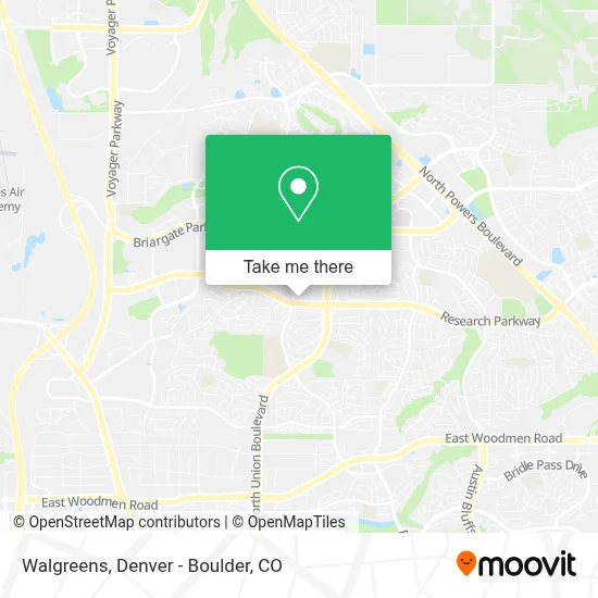 Walgreens map