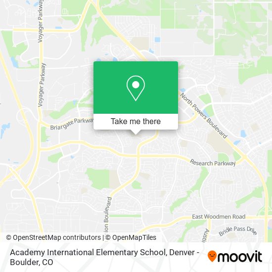 Mapa de Academy International Elementary School