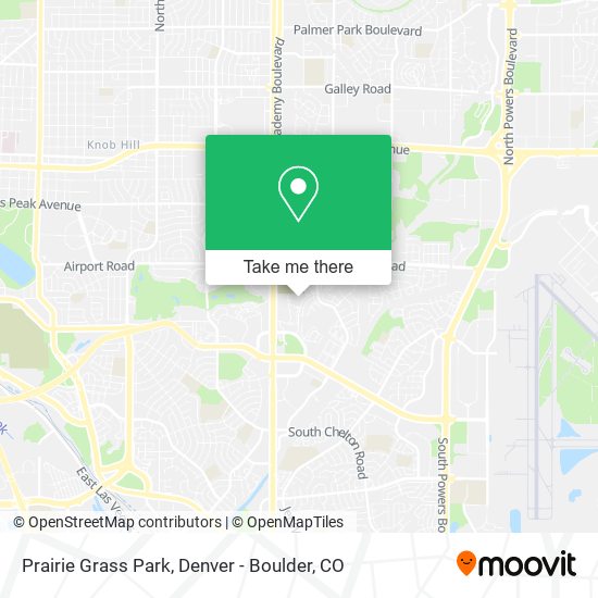 Mapa de Prairie Grass Park