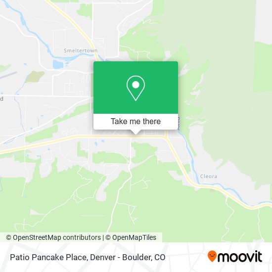 Patio Pancake Place map