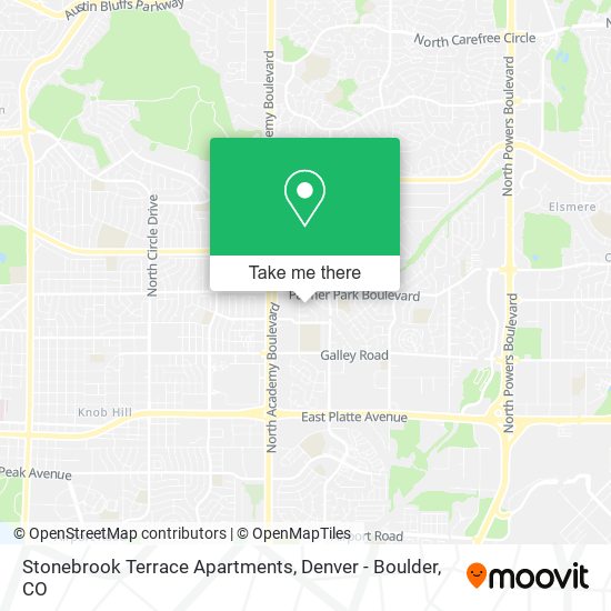 Stonebrook Terrace Apartments map
