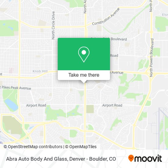 Mapa de Abra Auto Body And Glass