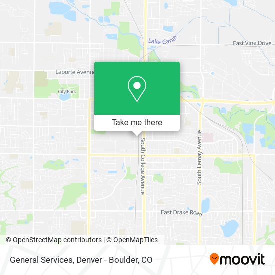 General Services map
