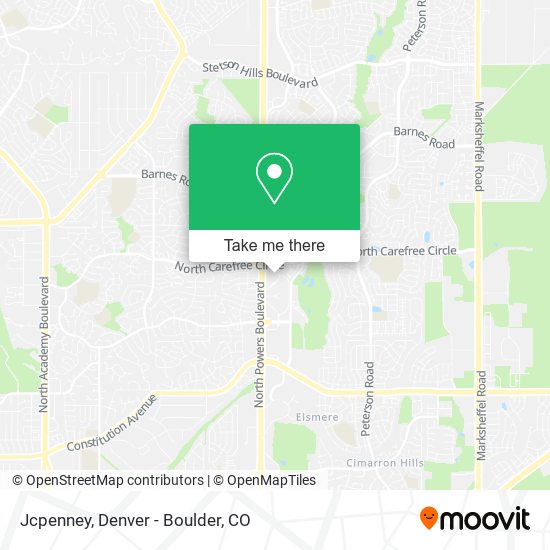 Mapa de Jcpenney
