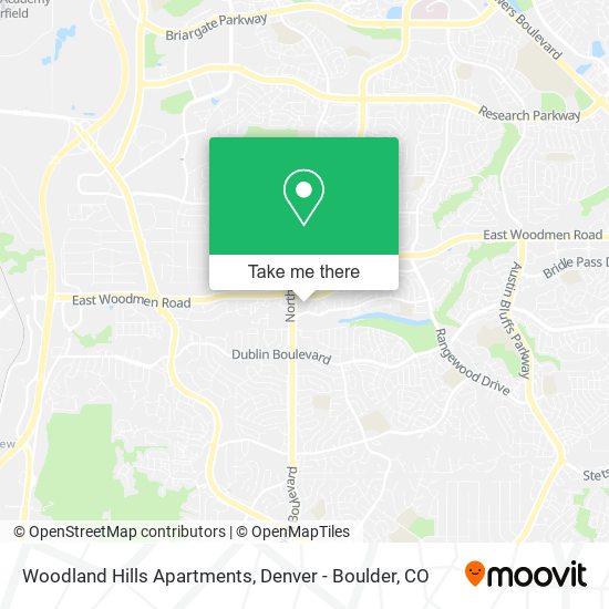 ¿Cómo llegar a Woodland Hills Apartments en Denver - Boulder, CO en ...