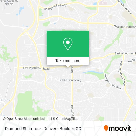 Diamond Shamrock map
