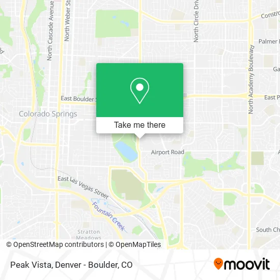 Peak Vista map