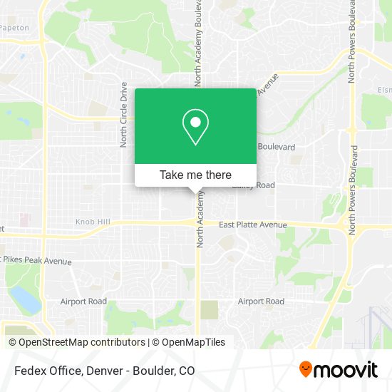 Fedex Office map