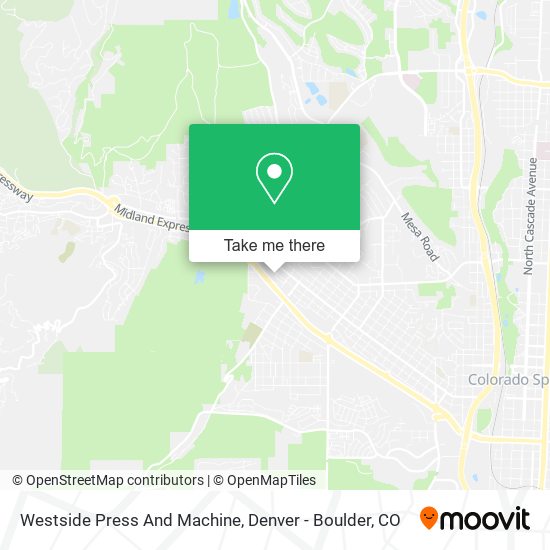Mapa de Westside Press And Machine