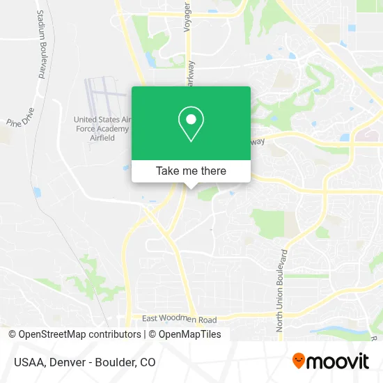 Usaa map